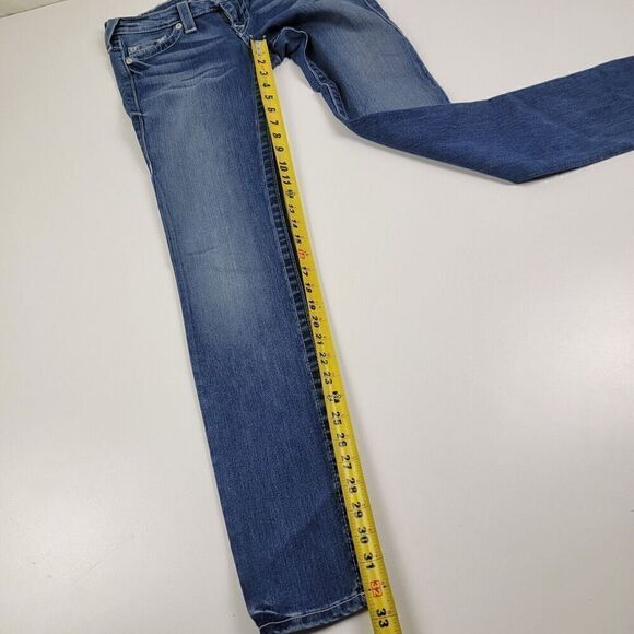 True Religion Disco Julie Light Wash Jeans Size‎ 26 26x32 - Picture 4 of 11